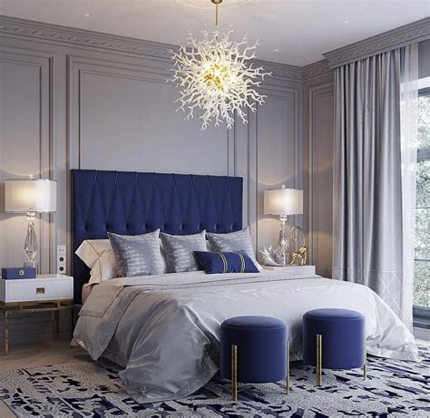 decorating with navy blue bedroom.